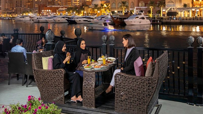 yacht restaurant in qatar